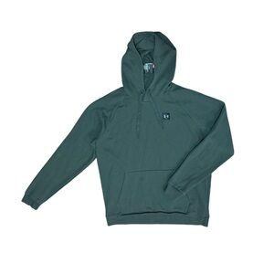Under Armour Pullover Hoodie Mens XXL Dark Green NWT Kangaroo Pocket Outdoors